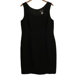 SL Fashions Sleeveless Black Dress 16